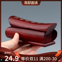 Vietnamese feng shui ornaments seal storage box solid wood split small coffin can be opened with special handicraft handle