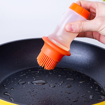 Japanese barbecue brush oil brush high temperature resistant lint-free household edible silicone oil brush kitchen pancake oil brush artifact