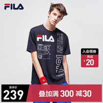 FILA fiale mens short sleeve T-shirt 2021 summer new fashion half sleeve T comfortable cotton breathable casual T-shirt mens T