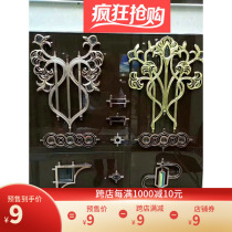 Hollow elliptical punching machine Plastic door flower aluminum door door and window accessories 2019 new style beautiful and generous decoration