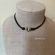 State current special price Spain UNOde50 Caring cow leather neck chain necklace CHOKER European and American light extravagant silver plated handmade