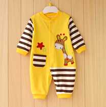 New 3 4 4 5 5 6 6 men 7 7 8 8 9 9 10 months autumn baby jumpsuit clothing female baby treasure autumn