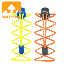 American Nathan running triathlon cross-country running safety reflective self-locking shoelaces tightening shoelaces