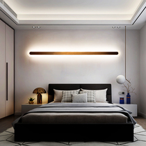 Nordic minimalist creative strip LED wall lamp rear modern minimalist living-room Bedroom headboard Background wall Wall Lamp Line
