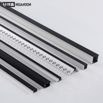 Linear lamp recessed concealed led linear light bar shape aluminum lamp slot living room decorative line lamp