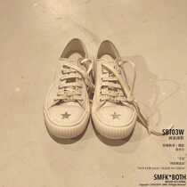 (Official direct mail) SMFK ivory white hand-painted graffiti artist sneakers canvas shoes Shunfeng