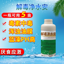 Detoxification water purification oil film cyanobacteria transfer water pesticide wastewater turbid heavy metal aquaculture anti-stress