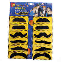 Halloween masquerade dress up props simulation beard 12 and 6 funny fake beard men