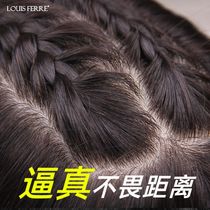 Wig Sheet Woman long hair Fat Liu Hai overhead Hair Tonic cover white hair Genuine Hair Loss-free Whole Delivery Pin patch