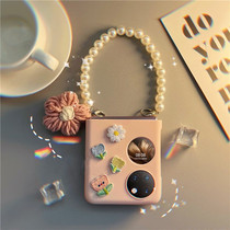 Cartoon applies Huawei p50pocket folding phone shell new product p50 treasure box cute full bag anti-fall protective sleeve