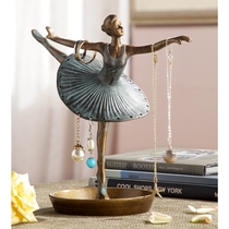 New York Lower City Park imported Osipova Ballerina elegant vintage jewelry rack desktop decoration ornaments