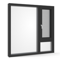 Zhongwang Beijing 70 series broken bridge aluminum doors and windows Aluminum alloy soundproof windows Casement windows Floor-to-ceiling windows sealed balcony customization