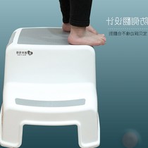 Baby wash stool bathtub step pedal non-slip two-step feeding children toilet table hand pad toilet 6