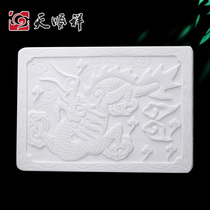 Han Baiyu Xianglong coffin bed mens single double layer hand stone carving urn casket coffin bed funeral funeral supplies