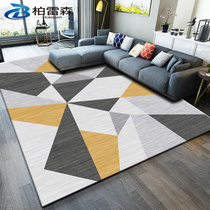 Modern carpet living room sofa tea table blanket Nordic minimalist light and luxurious home room Bedrooms full of large area cushions