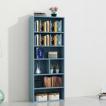 Nordic simple bookcase simple shelf floor table student creative grid cabinet free combination bookcase