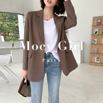 sandro asw British style blazer women 2021 Autumn New Korean version of loose casual fried street suit