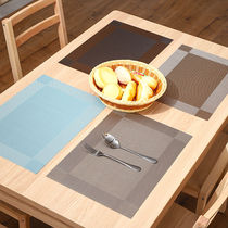 Table mat PVC Western placemats Japanese heat insulation mat table mat high-grade waterproof and oil-proof bowl mat coaster plate mat home