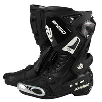 Winter Summer Motorcycle Riding Shoes Men Cross-country Road Racing Shoes Long Boots Knight Locomotive Shoes Anti-Fall Seasons