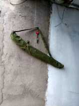 Military fan collection 70s Five-three-style Barrel Coat Army Green Outdoor Fishing Small Backpack Back Furniture Storage Bag