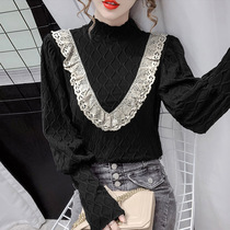 Brand discount store shopping mall counter withdrawal cabinet cut mark Womens tail goods clearance slim Joker base shirt