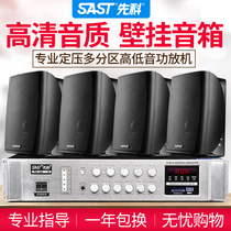Sen Ke PA-230A wall speaker broadcast constant pressure horn power amplifier audio set hanging wall background music