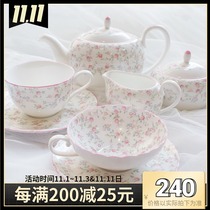 Spot Japanese imported noritake Wu bone china teapot Cutie Rose flower English tea cup saucer