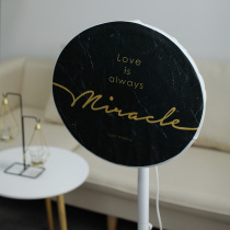 Midea fan cover dust cover floor-to-ceiling universal round vertical small fan cover Nordic storage household can be customized