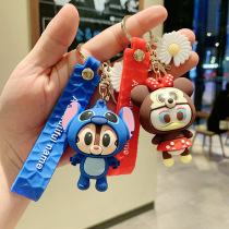 Bag Pendant Paparazzi Key Buckle Cartoon Ring Ring Car Key Chain Couple Cute Creative Custom Bag Hang Accessories