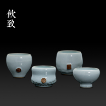 Drinking to the official kiln ceramic teacup Master Cup Single Cup Open piece can raise the Cup single special Japanese kung fu tea cup