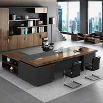 Boss Table Minimalist Modern Large Class Bench Single Office Table And Chairs Big Board President Table Manager Table Portfolio Office Furniture