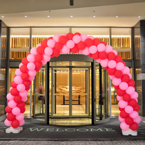 Wedding Balloon Arch Bracket Wedding Scene Placement Wedding arch New jewel Red Balloon Door Arch