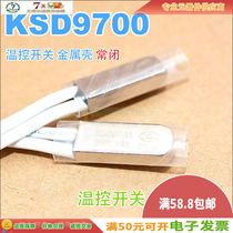 Temperature Control Switch KSD9700 Normally Closed 50 Degree ~ 180 Degree High Current 250V16A Metal Shell Thermostat