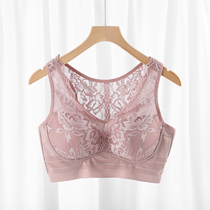 BIG CODE UNDERWEAR BRA FAT MM FULL CUPS LARGE CHEST EXPATS SMALL ANTI-WALKING LIGHT FALL THIN ANTI-SAGGING BRA WOMAN