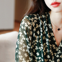 Mularsa high-end French style little frescoed dress woman 2022 spring new aword balloon flower small sub crummy dress