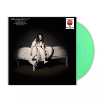 Spot Billie Eilish WHEN WE ALL FALL ASLEEP Pear Luminous Green Gum LP Black Glue
