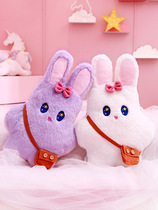Hot water bag rechargeable new cute plush hand warmer female pillow student dormitory warm water bag