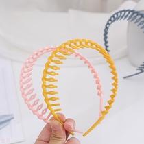 Serrated Hair Stirrup South Korea Nets Red 100 hitch Temperament Senteal Hairpin Hairpin Hair with cute teenage girl anti-slip and haircut minimalist