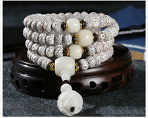 (Lotus) good luck and again the moon 108 beads men and women with high-end casual bracelet necklace