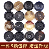 Shell buttons Four-eye buttons Mens and womens suits Suit Coats Sweater Shirts Cardigan buttons