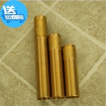 Full copper lengthened face basin countertop tap fitted copper screw fixing fittings tap accessories 12 12 15 20cm