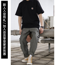 (NextVogue) carhartt wip regular cargo 20ss re straight cylinder tooling military pants