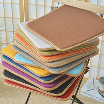 Seat cushion chair cushion sponge cushion breathable office sedentary student chair home dining chair cushion stool seat cushion custom
