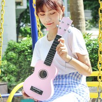 Yuceri high face value beginner beginner girl with small guitar 21 inch cute new hand Ukli Lie children
