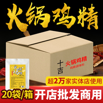 Ten Ji Chongqing hot pot chicken seasoning 454g * 20 bags hot pot spicy chicken essence seasoning commercial wholesale
