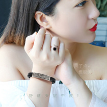 (First layer cowhide) fast charging flash charger bracelet bracelet portable net red data cable for Huawei Apple short oppo mobile phone Android type-c charging cable vivo personality men and women couples