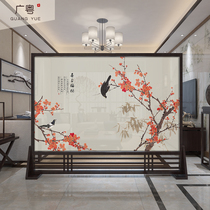 New Chinese Screen Xuanguan partitions Living room Office Restaurant Tea House Modern Brief Mobile Screen Seat Screen