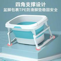 Childrens bath tub baby bath tub childrens folding bath tub swimming household tub large baby bath tub