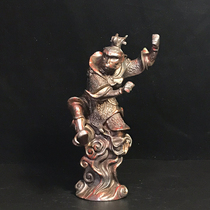 Treasured bronze clay gold Zhu sand color Qi Tiandae Holy Sun Wuqi -AD2994