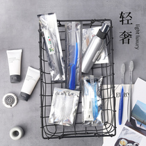  Disposable toothbrush toothpaste set Hotel special soft hair teeth household hospitality hotel toiletries customization